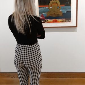 Black and white printed leggings!